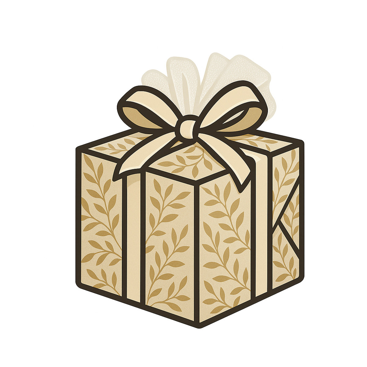 Confezione regalo beige